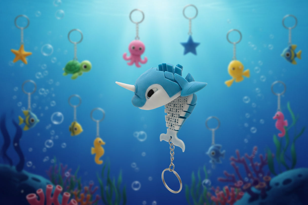 Keychains - Horned Dolphin